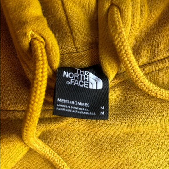 North Face Men’s Yellow Medium Sweatshirt - Picture 2 of 3